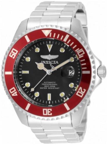 Invicta Miesten kello 35854 Pro Diver Musta/Teräs Ø47 mm