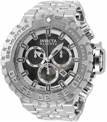 Invicta Miesten kello 34590 Sea Hunter Musta/Teräs Ø57 mm