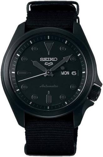 Seiko Miesten kello SRPE69K1 Musta/Tekstiili Ø40 mm