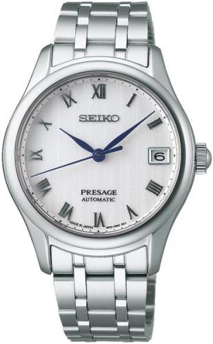 Seiko Naisten kello SRPF49J1 Presage Valkoinen/Teräs Ø34 mm