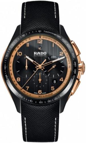 Rado Miesten kello R32503165 Hyperchrome Musta/Nahka Ø45 mm