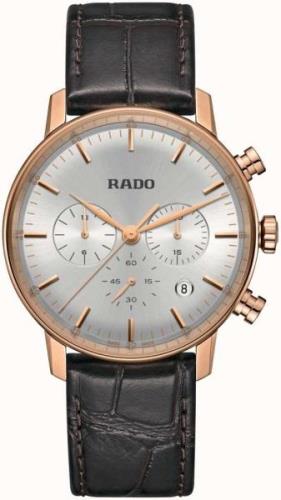 Rado Miesten kello R22911125 Coupole Hopea/Nahka Ø42 mm