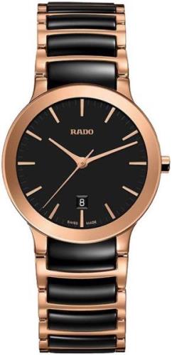 Rado Naisten kello R30555172 Centrix Musta/Punakultasävyinen Ø28 mm