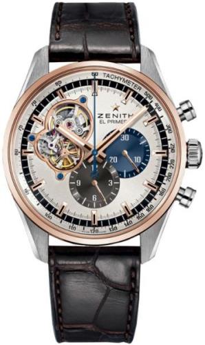 Zenith Miesten kello 51.2080.4061-69.C494 El Primero Hopea/Kumi Ø42