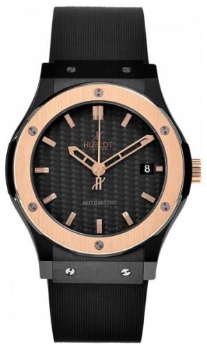 Hublot Miesten kello 511.CO.1781.RX Classic Fusion Musta/Kumi Ø45 mm