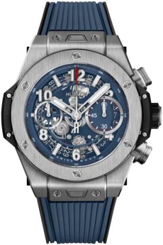 Hublot Miesten kello 441.NX.5179.RX Big Bang 42Mm Sininen/Kumi Ø42 mm