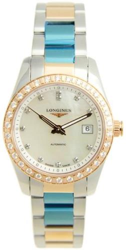 Longines Naisten kello L2.285.5.88.7 Conquest Ladies Valkoinen/18K