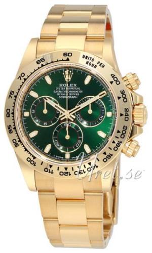 Rolex Miesten kello 116508-0013 Cosmograph Daytona Vihreä/18K