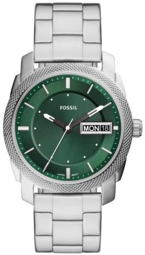 Fossil Miesten kello FS5899 Machine Vihreä/Teräs Ø42 mm