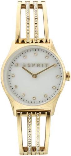 Esprit Naisten kello ES1L050M0025 Valkoinen/Kullansävytetty teräs