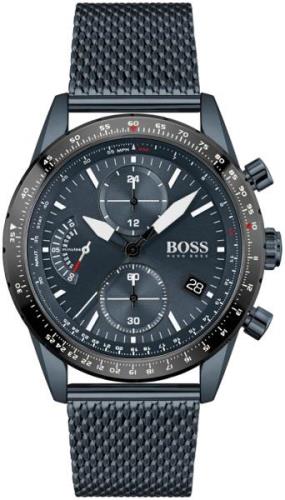 Hugo Boss Miesten kello 1513887 Pilot Sininen/Teräs Ø44 mm