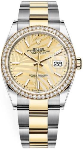 Rolex Naisten kello 126283RBR-0024 Datejust 36 Kullattu/18K