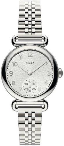 Timex Naisten kello TW2T88800D7 Hopea/Teräs Ø33 mm