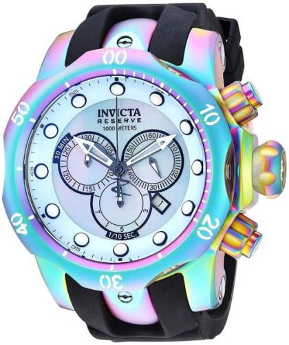 Invicta Miesten kello 24062 Venom Sininen/Kumi Ø53 mm