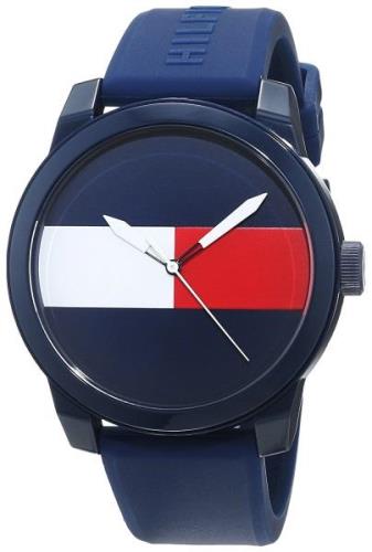 Tommy Hilfiger Miesten kello 1791322 Dress Sininen/Kumi Ø42 mm