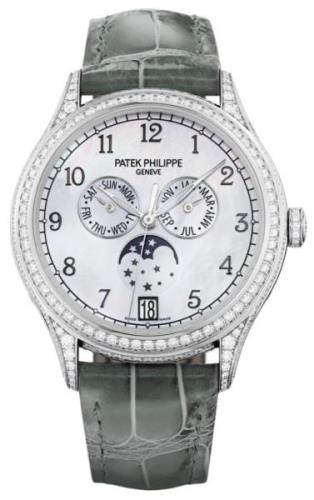 Patek Philippe Naisten kello 4948G/010 Complications Valkoinen/Nahka