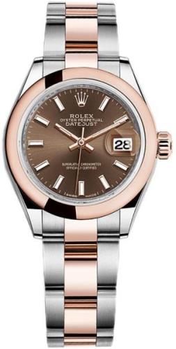 Rolex Naisten kello 279161-0018 Lady-Datejust 28 Ruskea/18K