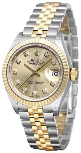 Rolex Naisten kello 279173-0011 Lady-Datejust 28 Kullattu/18K