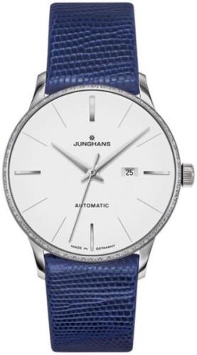 Junghans Naisten kello 27/4046.00 Meister Valkoinen/Nahka Ø33.1 mm