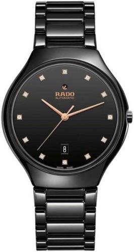 Rado R27113722 True Musta/Keraaminen Ø40 mm