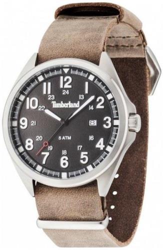 Timberland Miesten kello TBLGS14829JS02AS Musta/Nahka Ø44 mm