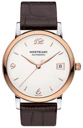 Montblanc Miesten kello 112145 Star Samppanja/Nahka Ø39 mm