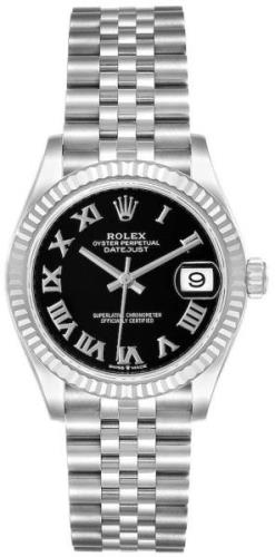 Rolex Naisten kello 278274-0002 Datejust 31 Musta/Teräs Ø31 mm