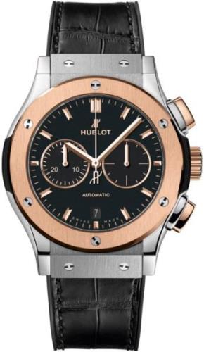 Hublot Miesten kello 541.NO.1181.LR Classic Fusion Musta/Kumi Ø42 mm