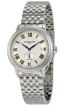 Raymond Weil Miesten kello 2838-ST-00659 Maestro Hopea/Teräs Ø39.5