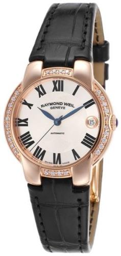 Raymond Weil Naisten kello 2935-PCS-01659 Raymond Jasmine Hopea/Nahka