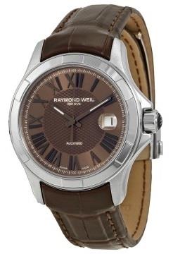 Raymond Weil Miesten kello 2970-STC-00718 Parsifal Ruskea/Nahka Ø39