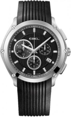 Ebel Miesten kello 1216044 Classic Sport Musta/Kumi Ø41 mm