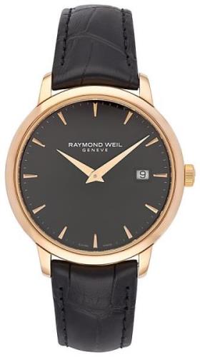 Raymond Weil Miesten kello 5488-PC5-20001 Toccata Musta/Nahka Ø39 mm