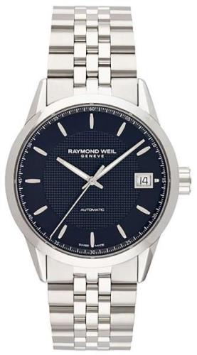 Raymond Weil Miesten kello 2740-ST-20021 Freelancer Musta/Teräs