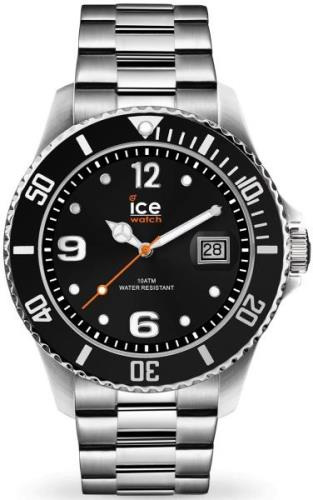 Ice Watch 016032 Ice Steel ICE steel - Black silver Musta/Teräs Ø44
