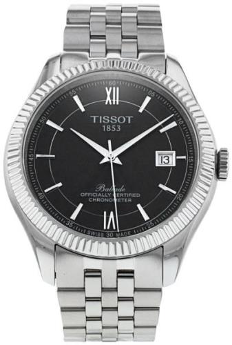 Tissot Naisten kello T108.408.11.058.00 Ballade Musta/Teräs Ø41 mm