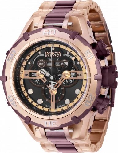 Invicta Miesten kello 35391 Subaqua Musta/Punakultasävyinen Ø54 mm