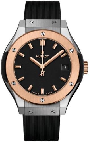 Hublot Miesten kello 565.NO.1181.RX Classic Fusion Musta/Kumi Ø38 mm