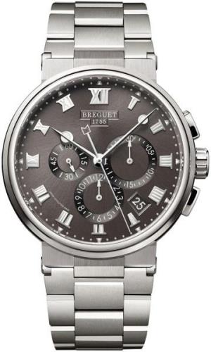 Breguet Miesten kello 5527TI-G2-TW0 Marine Harmaa/Titaani Ø42.3 mm