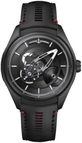 Ulysse Nardin Miesten kello 2303-270-1-BLACK Freak X Musta/Nahka Ø43