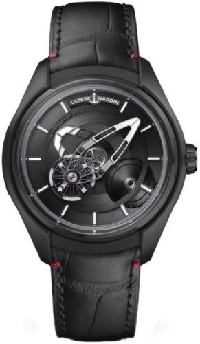 Ulysse Nardin Miesten kello 2303-270-BLACK Freak X Musta/Nahka Ø43 mm