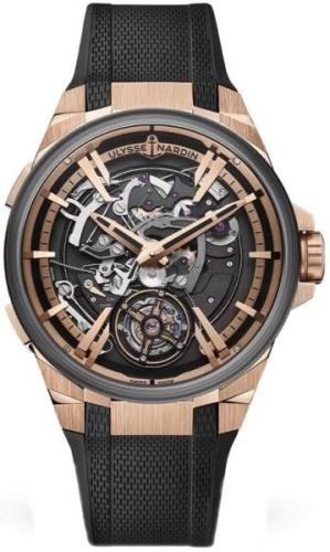 Ulysse Nardin Miesten kello 6215-400-3A-02 Blast Luurankokello/Kumi