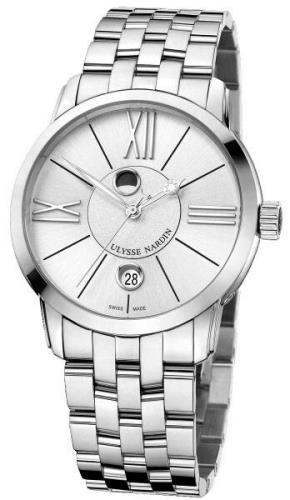 Ulysse Nardin Miesten kello 8293-122-7-41 Classico Hopea/Teräs Ø40