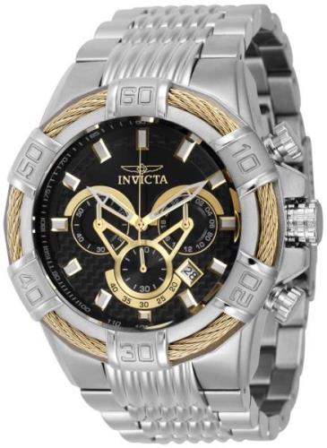 Invicta Miesten kello 38951 Bolt Musta/Teräs Ø52 mm