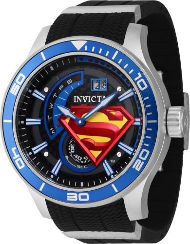 Invicta Miesten kello 41261 DC Comics Sininen/Muovi Ø54 mm