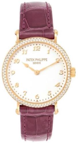 Patek Philippe Naisten kello 7200/200R/001 Calatrava Kerma/Nahka