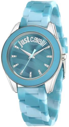 Just Cavalli Naisten kello R7251602502 Just Dream Sininen/Kumi Ø38 mm