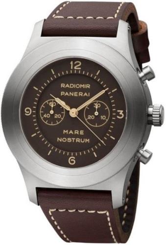 Panerai Miesten kello PAM00603 Radiomir Ruskea/Nahka Ø52 mm