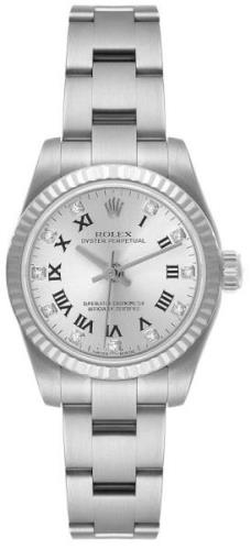 Rolex Naisten kello 176234/6 Perpetual Lady Hopea/Teräs Ø26 mm