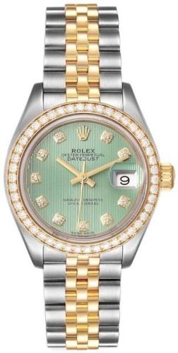 Rolex Naisten kello 279383RBR-0013 Lady-Datejust 28 Vihreä/18K